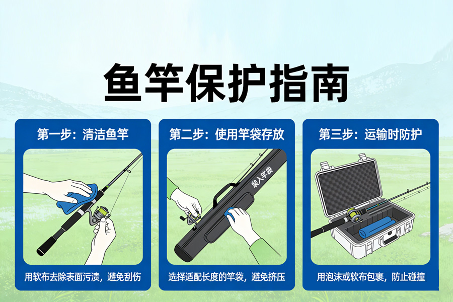 鱼竿全周期保护指南：延长使用寿命，守护垂钓装备